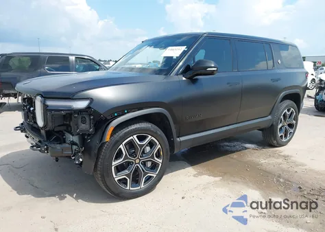 2025 Rivian R1S Adventure Dual Motor Large Pack/Adventure Dual Motor Max Pack из США, поврежденный, VIN 7PDSGBBA7SN074729